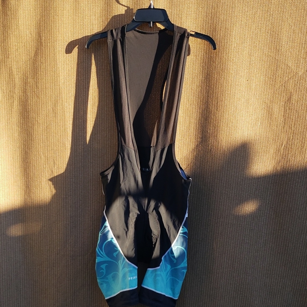 Black and Blue Cycling Bib Shorts